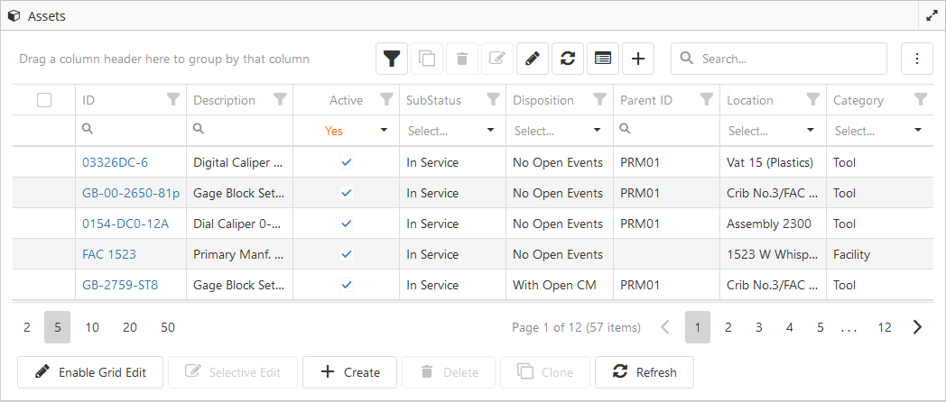 screenshot of FaciliWorks Essentials CMMS